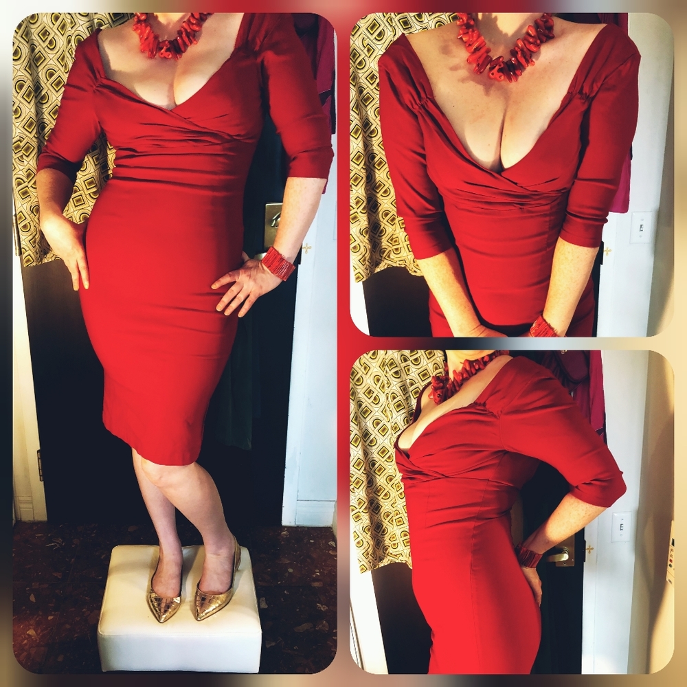 NWOT MODCLOTH Rocksteady Diva dress, M